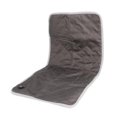 Imagem de ZAWELIYO Almofada de Assento Aquecida Portátil Com Tecnologia de Aquecimento Avançada, Almofada de Assento de Aquecimento 5V, Elétrica Grande, para Escritório, Casa, Camping (Preta)