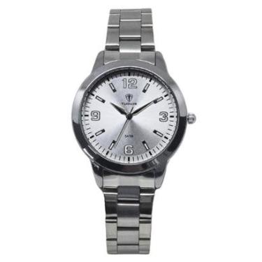 Imagem de Relógio Feminino Tuguir Analógico TG188 Prata-Feminino