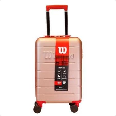 Imagem de Mala Viagem Bordo Roda 360 19Pol Cadeado Rígida 10kg Wilson-Unissex