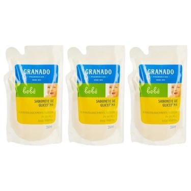 Imagem de Kit Sabonete Granado Líquido de Glicerina Bebê Tradicional 250ml Refil