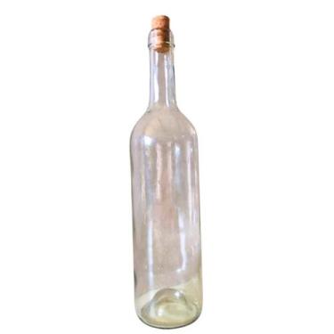 Imagem de 12 Garrafas de Vidro Transparente Bico Para Rolha 750ml - T H Vidros