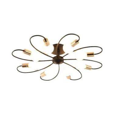 Imagem de Luminária De Teto LED E27 Moderna, Lustre Industrial Retrô, Luz Penden