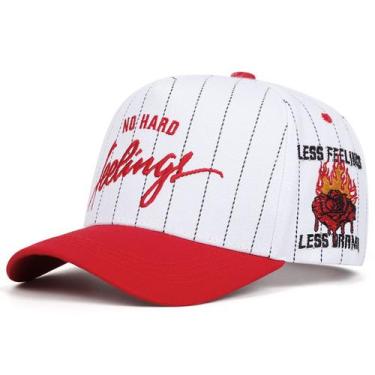Imagem de Boné de beisebol Cotton Trucker No Hard Feelings bordado - Yiweisai