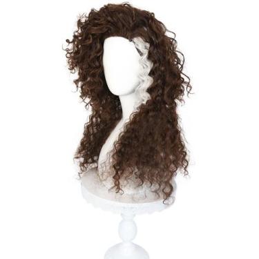 Imagem de Peruca de cosplay Bellatrixs Lestranges Anime Costume Hallowe - yiweis