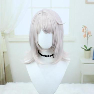 Imagem de Peruca de cosplay Genshins Impacts Lynettes Synthetic Hair 40cm - yiwe