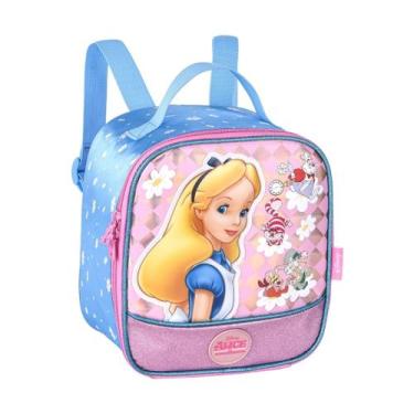 Imagem de Lancheira Térmica Alice no País das Maravilhas Infantil Escolar Ideal 