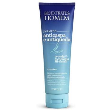 Imagem de Shampoo 250Ml Homem Anticaspa E Antiqueda - Bio Extratus