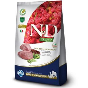 Imagem de Ração N&d Quinoa Controle Peso Cães ad Coriro 10,1kg - FARMINA