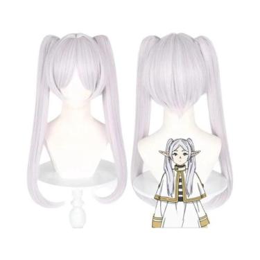 Imagem de Peruca E Bastão De Cosplay Do Anime Frieren: beyond Journey's End - NO