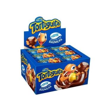 Imagem de Chocolate Tortuguita Creme de Baunilha C/ 24un 372g