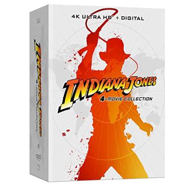 Imagem de Indiana Jones 4-Movie Collection Limited Edition Steelbook [4K UHD + Digital Copy]