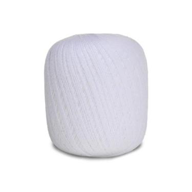 Imagem de Linha Monalisa Círculo 100g - Cor 8001 Branco - Ideal para Crochê e Tr