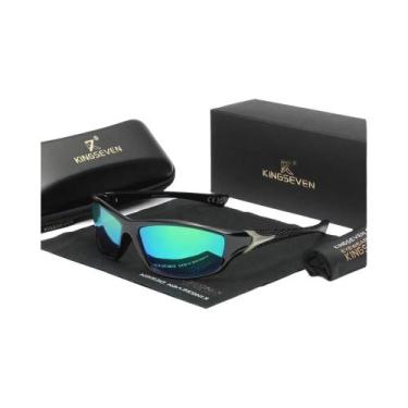 Imagem de Óculos De Sol Polarizados UV400 Para Homens KINGSEVEN 2024, Anti-refle