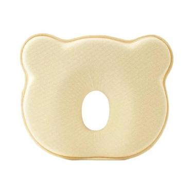 Imagem de Travesseiro De Espuma Viscoelástica Para Bebês Recém-Nascidos, Algodão