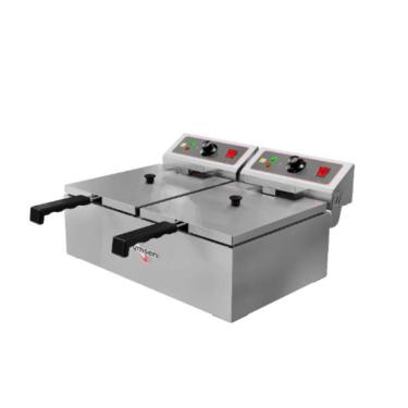 Imagem de Fritadeira Elétrica Industrial FED-20-N 220V  para Alto Desempenho em Cozinhas Profissi...