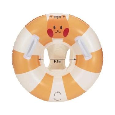 Imagem de Boia Inflável Para Piscina Com Assento, Círculo Flutuante Para Praia, 