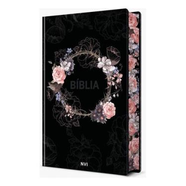 Imagem de Bíblia Sagrada Flores Preta - NVI - PUBLICACOES PAO DIARIO, Sortido