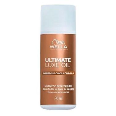 Imagem de Wella Professionals Ultimate Luxe Oil Shampoo Travel Size 30ml-Unissex