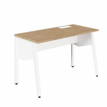 Imagem de Estação Trabalho Plataforma Individual com Caixa de Tomadas Pés Cavale