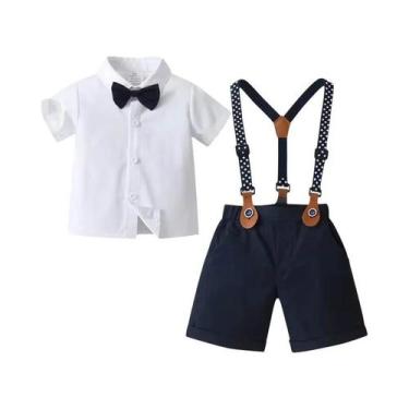 Imagem de Conjunto De Roupas De Verão Para Meninos Com Estampa De Estrelas, Cami