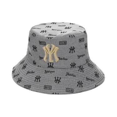 Imagem de Chapéu De Pescador Unissex De Verão Com Bordado De Letras, Versátil, P