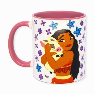 Imagem de Caneca Caneca Pop Moana – Disney para Bebidas em Porcelana com Capacidade 350ML Uso Diá...
