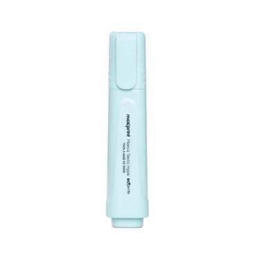 Imagem de Caneta marca-texto Maxprint Ecowrite Hype com Ponta Chanfrada 5,0MM em Feltro 1 Unidade Azul Pastel