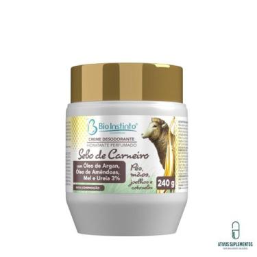 Imagem de Sebo de Carneiro com Óleo de Argan Pote 240g - Bio Instinto