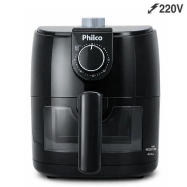 Imagem de Air Fryer Philco 4L 1500W Sem Óleo com Timer 60 Minutos 127V ou 220V R