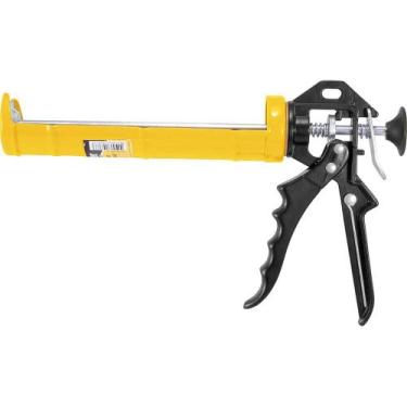 Imagem de Aplicador De Silicone Manual Preto e Amarelo Vonder