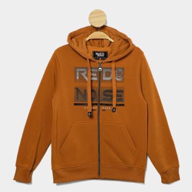 Imagem de Moletom Infantil Red Nose Casual Menino, Amarelo, 12A
