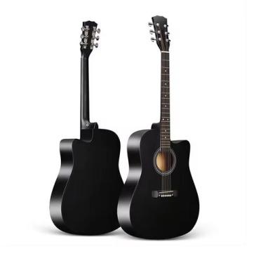 Imagem de Violão Acustico 38 Polegadas Aço Preto - Shark Blue