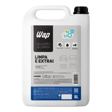 Imagem de Detergente Extratoras Estofado Tapete 5 L Limpa E Extrai Wap