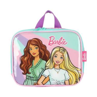 Imagem de Lancheira Térmica Escolar Barbie Amigas Fashionistas, Rosa
