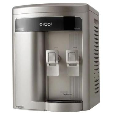 Imagem de Purificador de água natural e gelada com compressor Prata - FR600 Excl