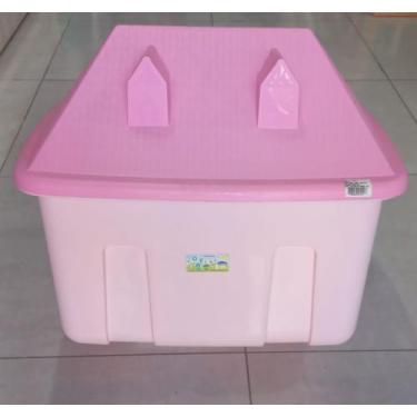 Imagem de Caixa Organizadora Infantil Plasutil - Plasútil, Rosa, 530x395x439 mm
