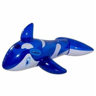 Imagem de Boia Inflável Infantil Baleia Azul. - San Way