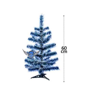 Imagem de Árvore De Natal 60cm 50 Galhos Cor Verde Nevada - RIO MASTER