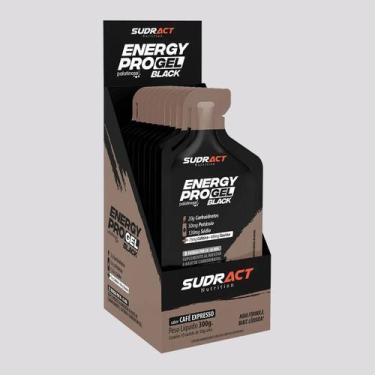 Imagem de Gel Carbo Sudract Energy Pro Black 10 Sachês de 30g - Sudract Suplemen
