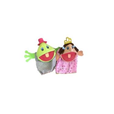 Imagem de Kit fantoche plus princesa e o sapo - espuma revestida - Generico
