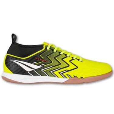 Imagem de Tênis Futsal Masculino Penalty Storm Quadra Solado Borracha, Amarelo, 