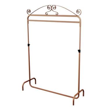 Imagem de Arara de Roupa Cabideiro de Chão Premium - Rose - Fidel Ferro, Rosé