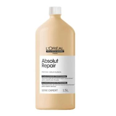 Imagem de Loréal Absolut Repair Gold Quinoa Condicionador 1500ml - Loréal Profes