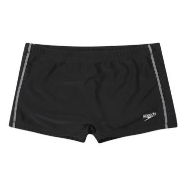 Imagem de Sunga speedo hidroshort contrast 19102s preto masculino, GG