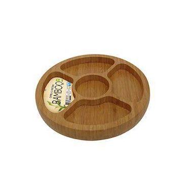 Imagem de Petisqueira bamboo 5 divisórias 33CM - MOR