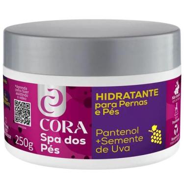 Imagem de Hidratante Spa dos Pés Cora Pantenol + Semente de Uva Pote 250g