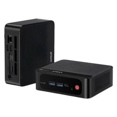 Imagem de Mini PC Beelink SER5 Max AMD Ryzen 7-7735HS 1TB SSD 24GB RAM - Preto