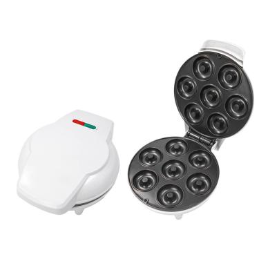 Imagem de Máquina de Fazer Donuts Donut Rosquinha Mini 7 Unidades Antiaderente 1200W 110V Preto Shopmix