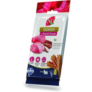 Imagem de Petisco N&D Quinoa Dental sabor Cordeiro para Cães de Raças Mini e Peq