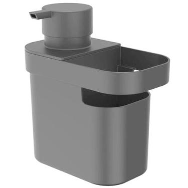 Imagem de Dispenser De Detergente 650ml Organizador De Pia Porta Detergente E Es